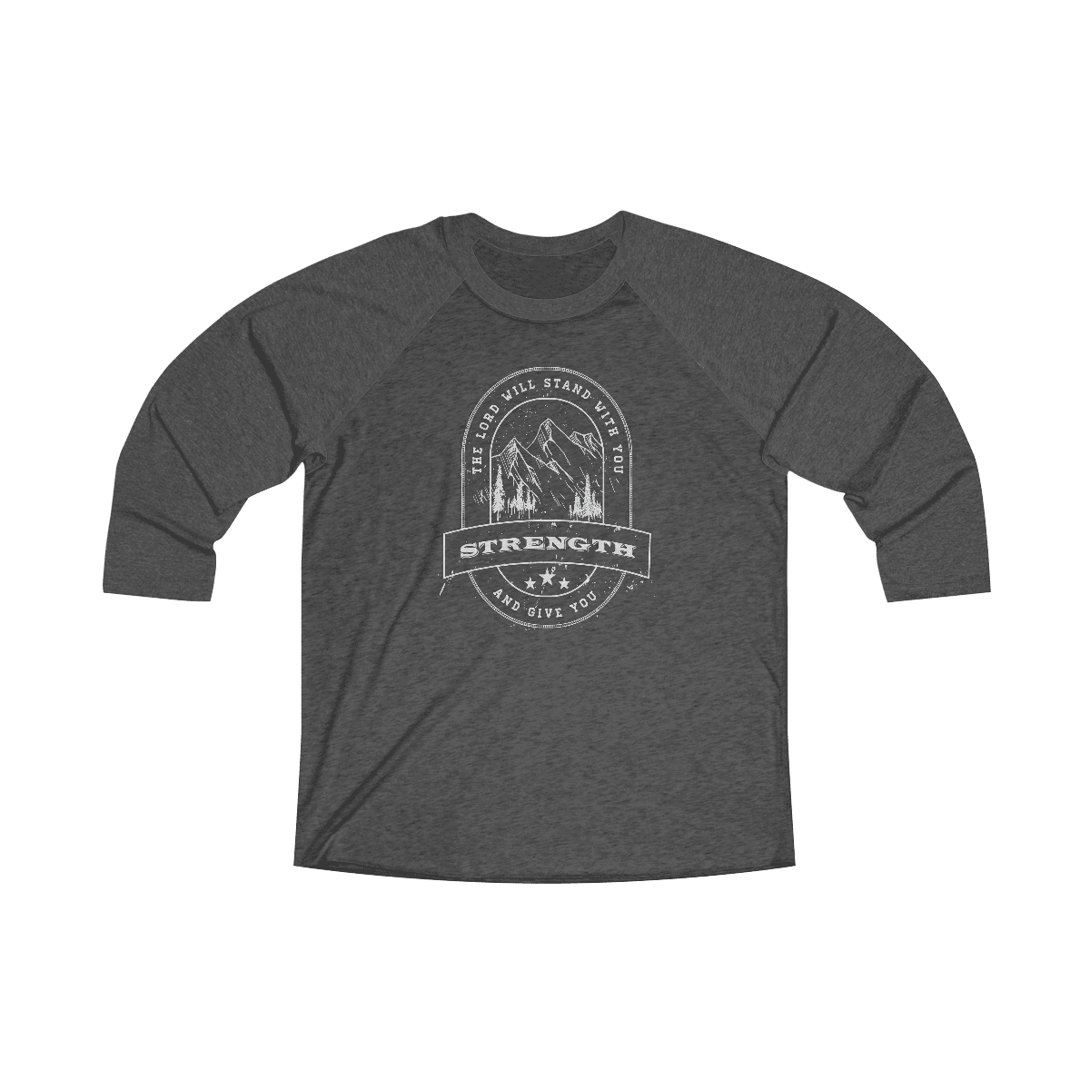 When you wear this Reglan Tee, you are instantly empowered with the truth that God will stand with you and give you strength. No matter what life throws your way, you can be hopeful knowing that the LORD is right by your side. This shirt is the perfect way to share your faith with those around you and let them know that they are not alone in their struggles. With its simple and encouraging message, you can help lead someone to Christ.