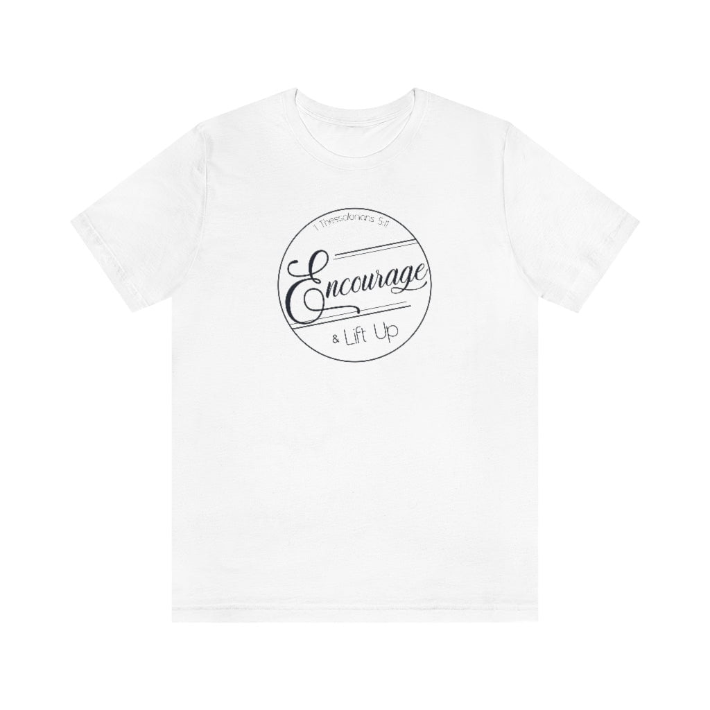 Starting your day with prayer is a great way to set the tone for the day and ask for guidance from the Holy Spirit. This tee shirt is a great way to share your faith with others and encourage them to step out in faith too. The Encourage and Lift Up tee shirt is a stylish and comfortable way to start conversations about God and help encourage others in their own faith journey.