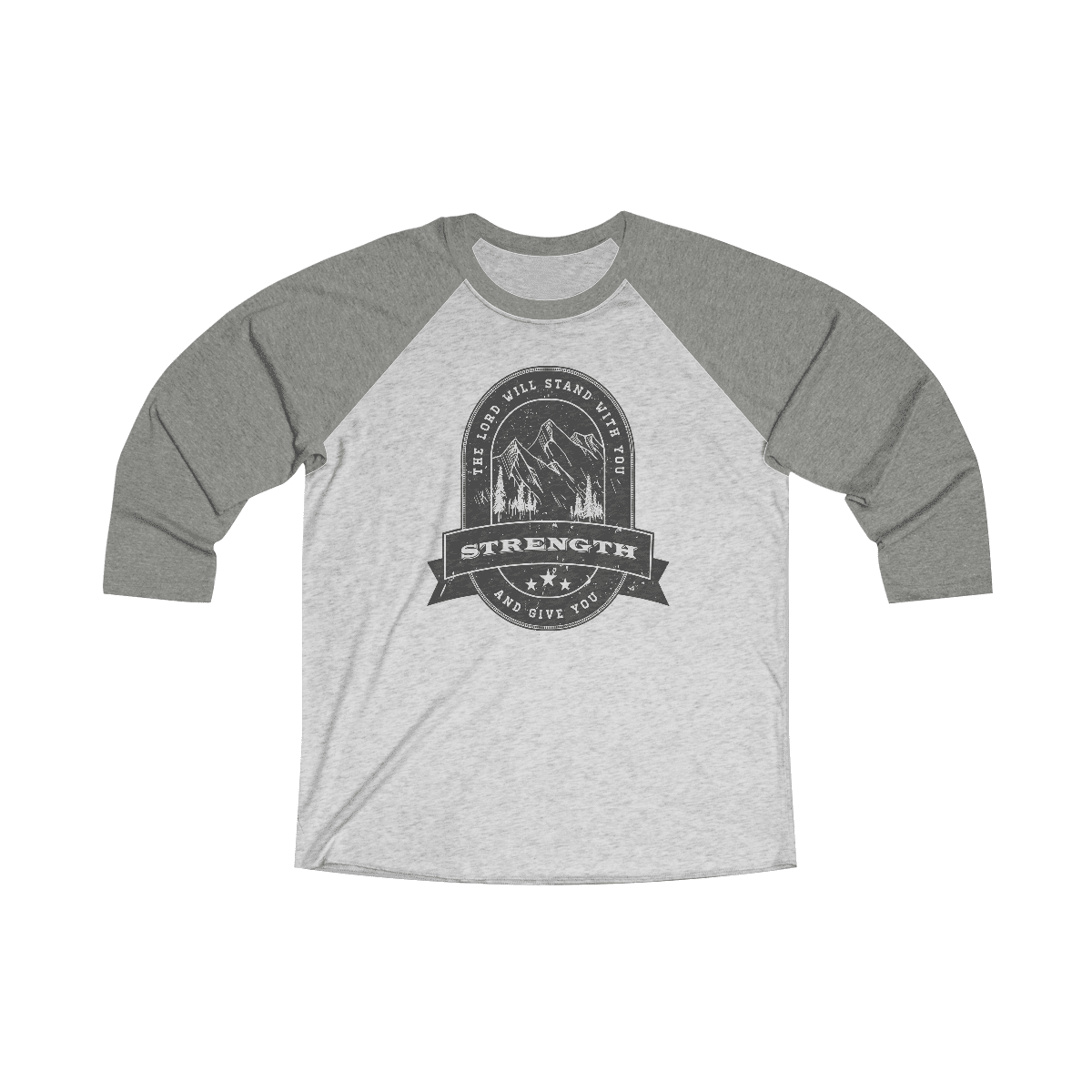 When you wear this Reglan Tee, you are instantly empowered with the truth that God will stand with you and give you strength. No matter what life throws your way, you can be hopeful knowing that the LORD is right by your side. This shirt is the perfect way to share your faith with those around you and let them know that they are not alone in their struggles. With its simple and encouraging message, you can help lead someone to Christ.